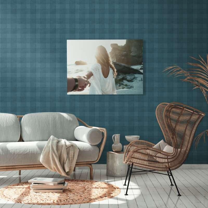 Tapete Blau, Petrol AS-Creation deco Vliestapete (1044107)