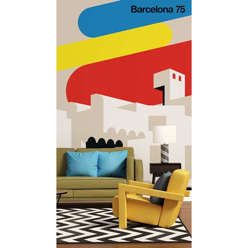 Digitaldruck-Tapete Barcelona 75 livingwalls (1036410)