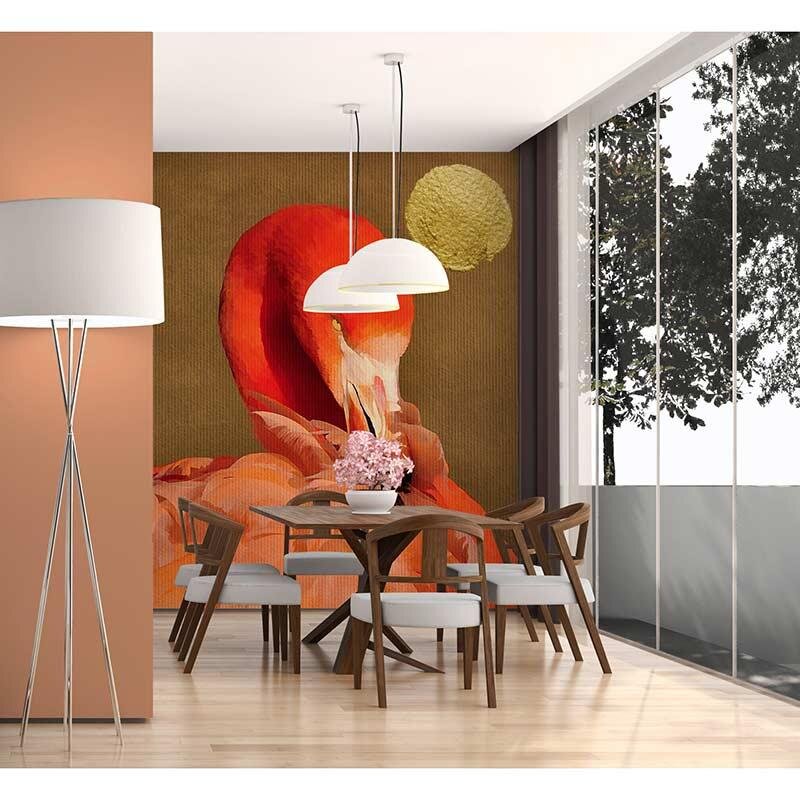 Digitaldruck-Tapete Flamingo in Sun livingwalls (1036371)