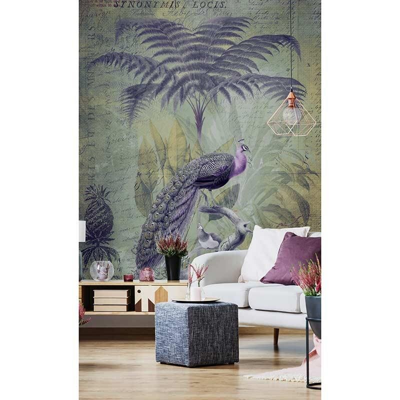 Digitaldruck-Tapete Peacock Jungle 2 livingwalls (1036310)