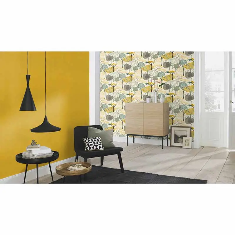 Tapete Gelb, Vanille Studio Onszelf Vliestapete (1036216)