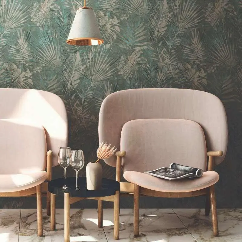 Tapete Greige, Grün AS-Creation deco Vliestapete (1044087)