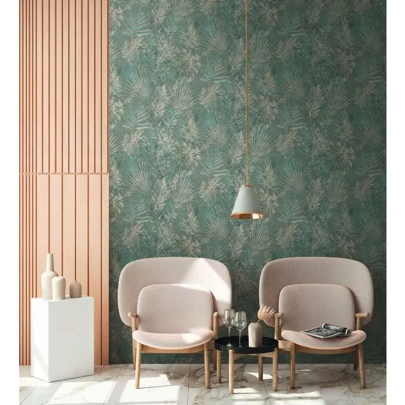 Tapete Greige, Grün AS-Creation deco Vliestapete (1044087)