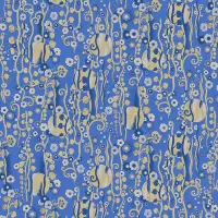 Tapete Blau MASUREEL Vliestapete (1035846)