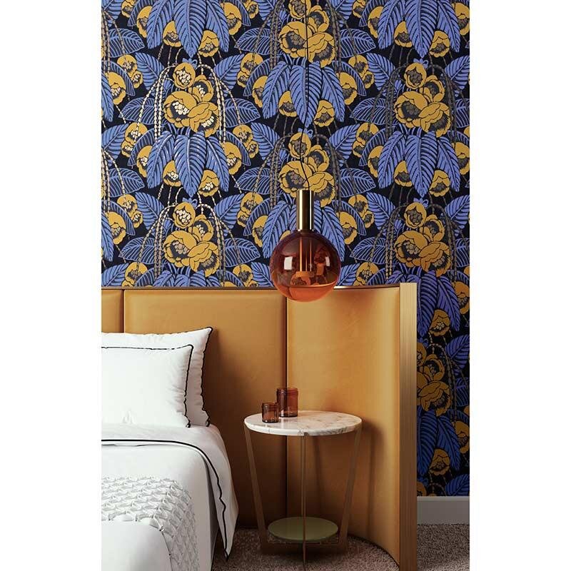 Tapete Blau MASUREEL Vliestapete (1035842)