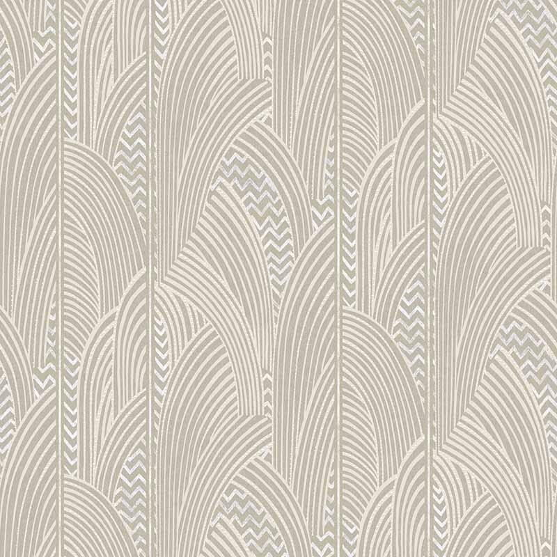 Tapete Grau, Silber MASUREEL Vliestapete (1035834)