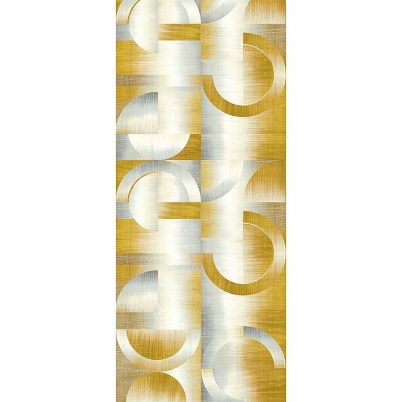 Digitaldruck-Tapete Gelb, Vanille MASUREEL (1035788)