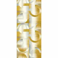 Digitaldruck-Tapete Gelb, Vanille MASUREEL (1035788)