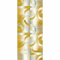 Digitaldruck-Tapete Gelb, Vanille MASUREEL (1035787)
