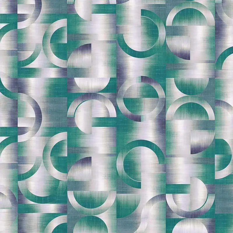 Digitaldruck-Tapete Grün MASUREEL (1035783)