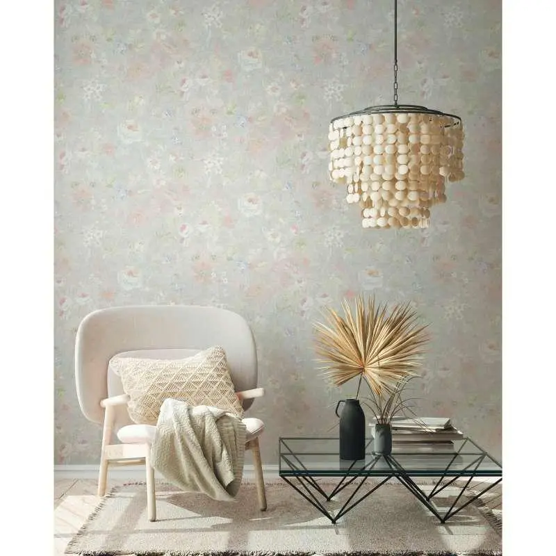 Tapete Grau, Greige, Rosa AS-Creation deco Vliestapete (1044082)