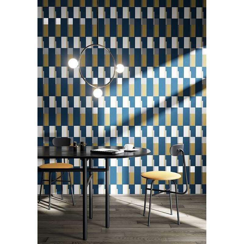 Tapete Blau MASUREEL Vliestapete (1035821)