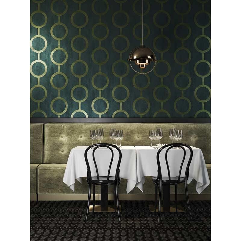 Tapete Blau MASUREEL Vliestapete (1035801)