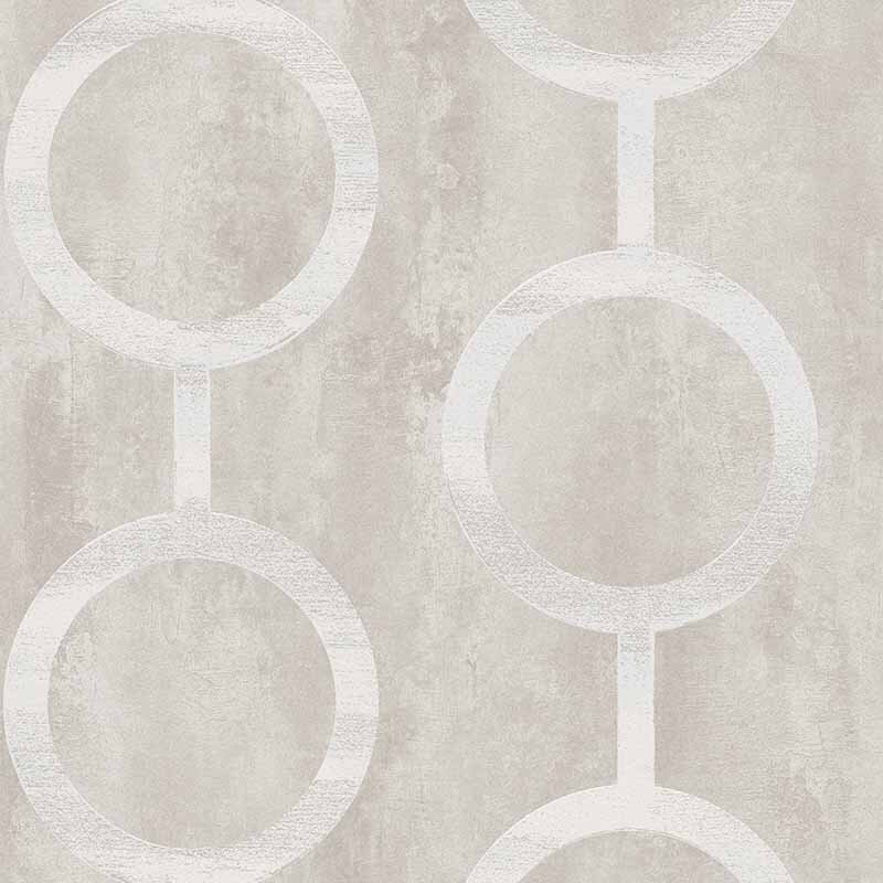 Tapete Grau, Silber MASUREEL Vliestapete (1035798)