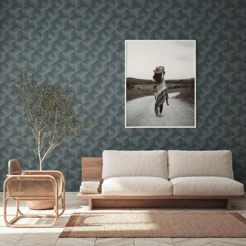 Tapete Grau, Silber, Schwarz, Anthrazit AS-Creation deco Vliestapete (1044078)