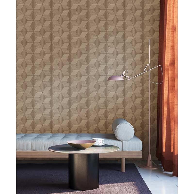 Tapete Braun MASUREEL Vliestapete (1035769)