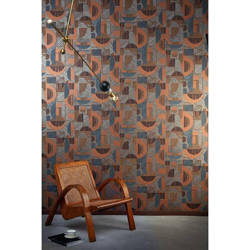 Tapete Braun MASUREEL Vliestapete (1035756)