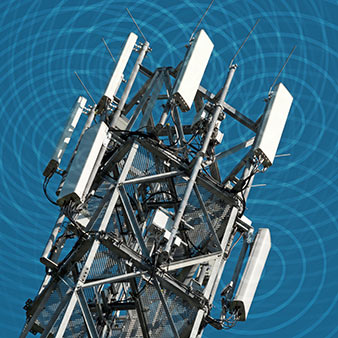 Funkmast elektromagnetische Strahlung