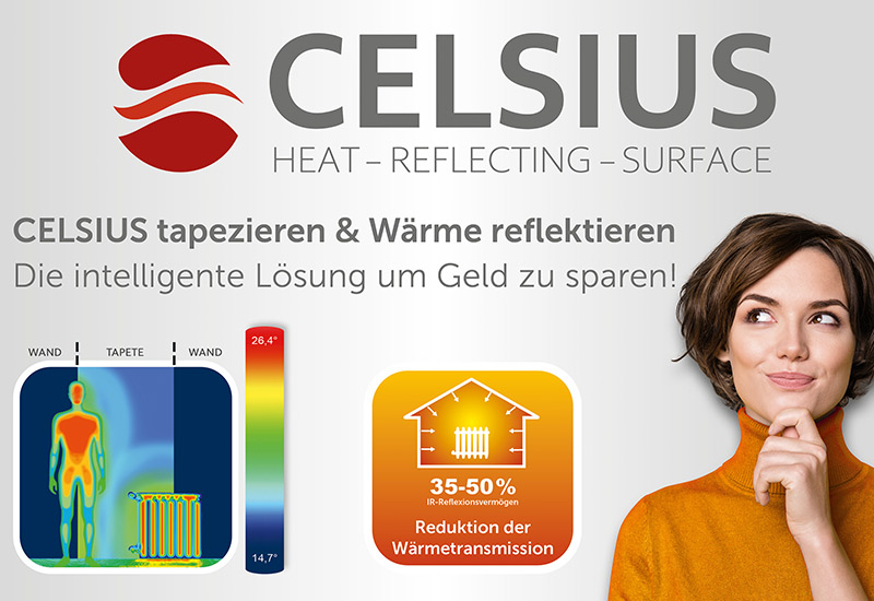 CELSIUS Tapete wärmereflektierend von Marburg