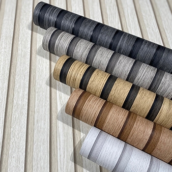Tapete Holzpaneele in verschiedenen Farben