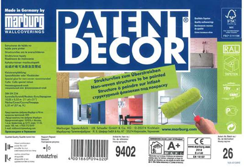 Tapetensymbole Bedeutung Tapeteneinleger