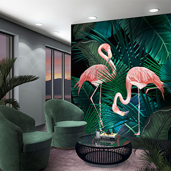 Flamingo Tapete Marburg